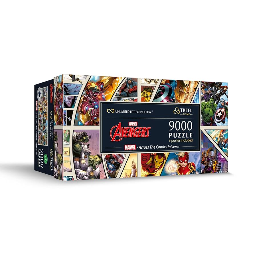 MARVEL - フリッフリル Amazon.com: Trefl Prime 9000 Piece Puzzle - Marvel - Across